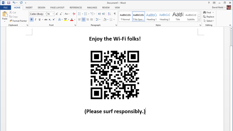 Illustration for article titled Share Your Home Wi-Fi Easily Using an NFC Tag or QR Code